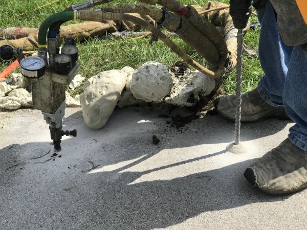 Concrete Pad Lifting in Columbia
